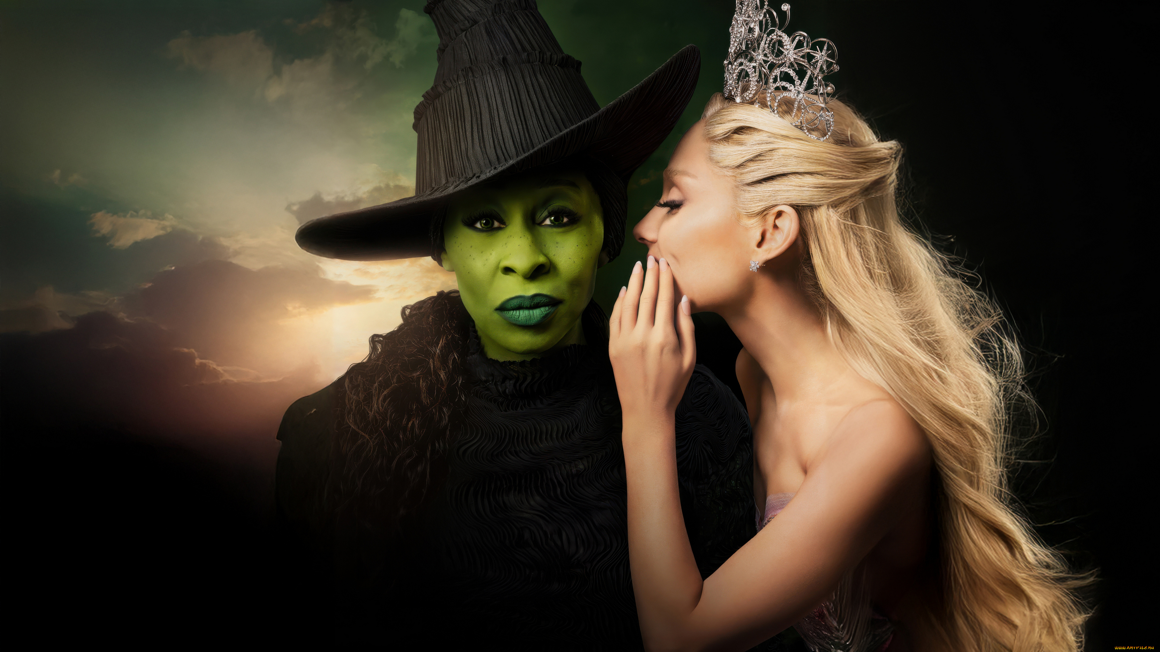 wicked, , , 2024, , кино, фильмы, wicked, , part, one, злая, сказка, о, ведьме, запада, мюзикл, фэнтези, мелодрама, ariana, grande, cynthia, erivo