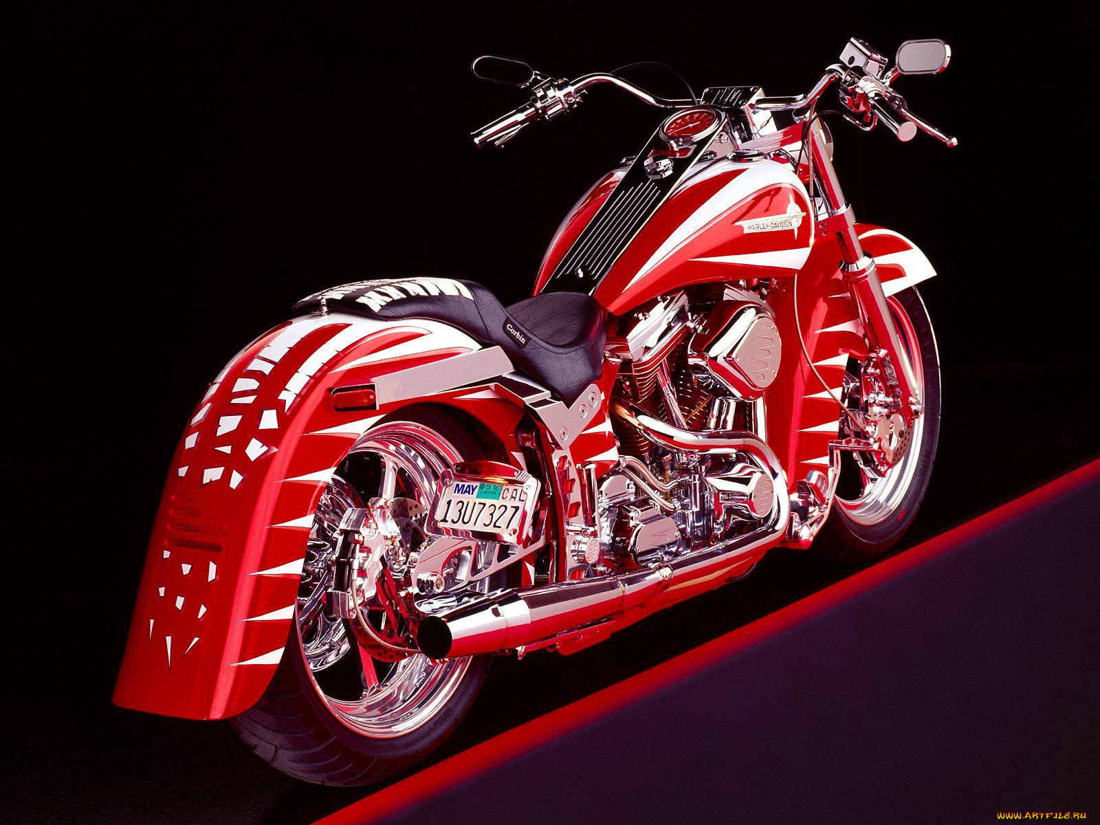 1995, harley, davidson, мотоциклы