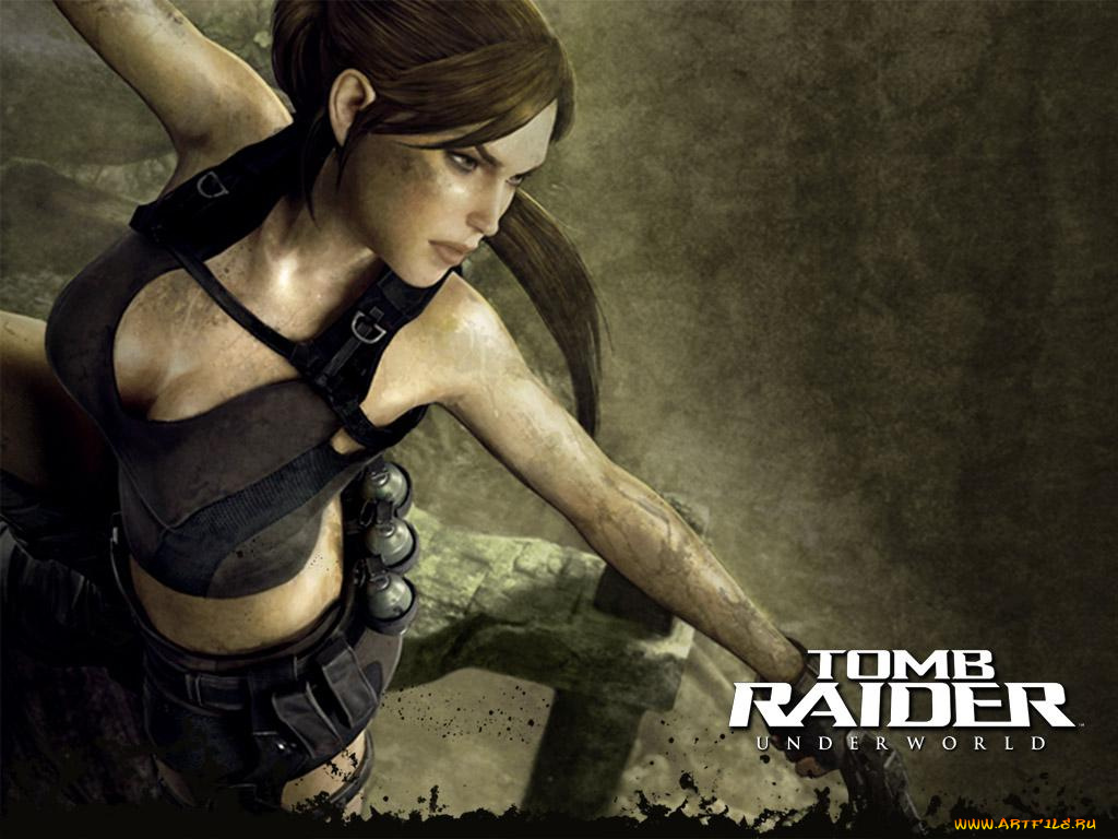 видео, игры, tomb, raider, underworld