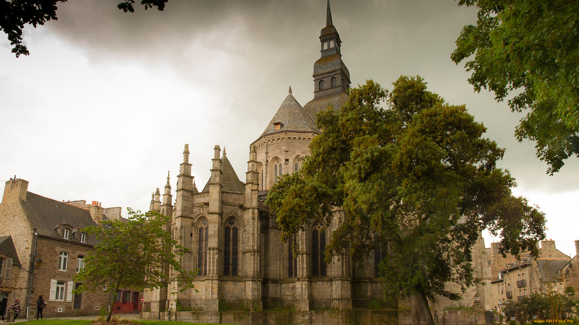 basilique, saint, sauveur, города, -, католические, соборы, , костелы, , аббатства, собор