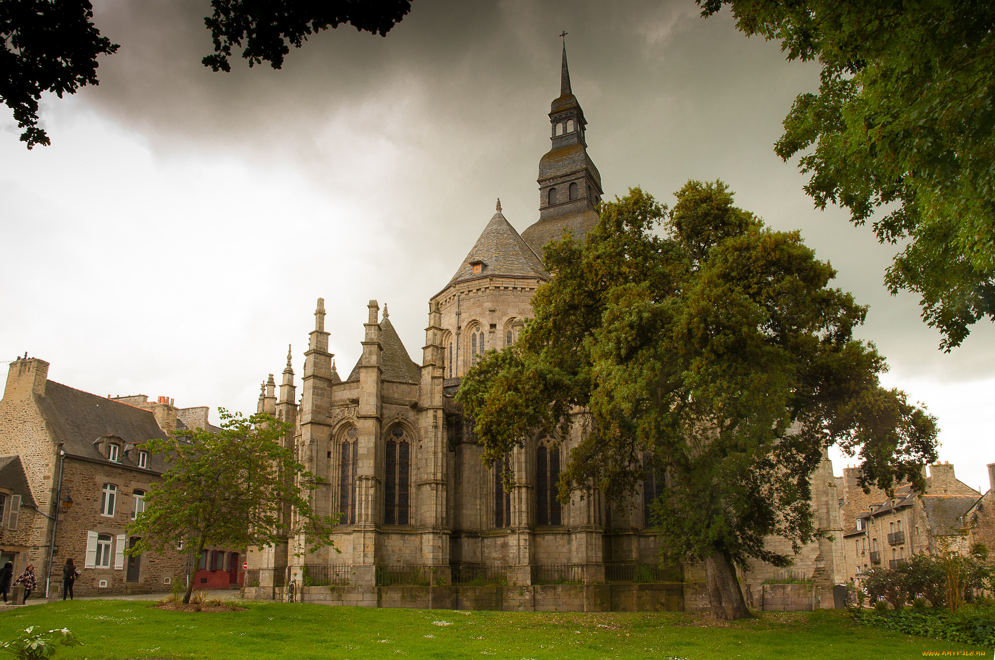 basilique, saint, sauveur, города, -, католические, соборы, , костелы, , аббатства, собор