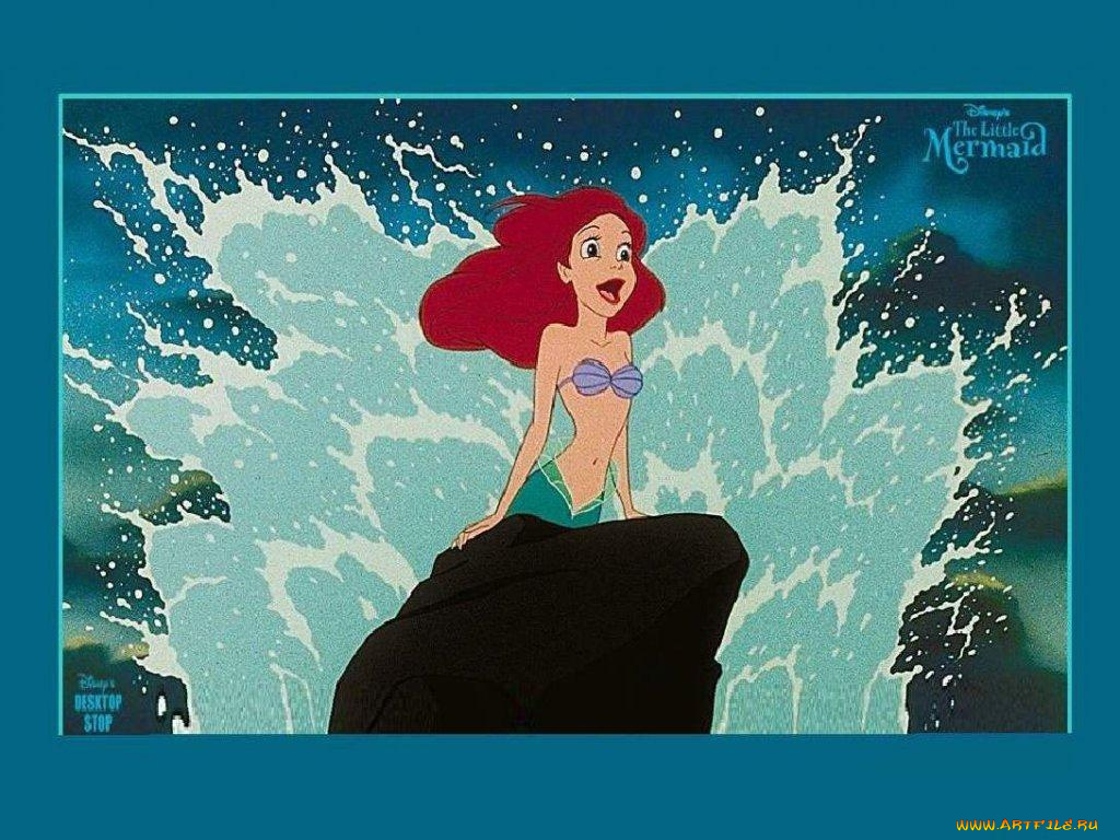 мультфильмы, the, little, mermaid