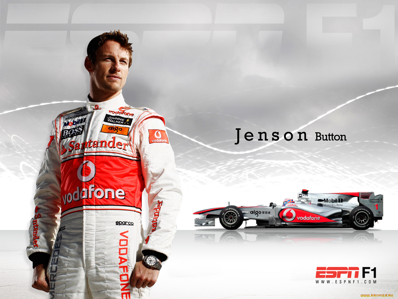 jenson, button, 2010, спорт, формула, пилот, чемпионат, 1
