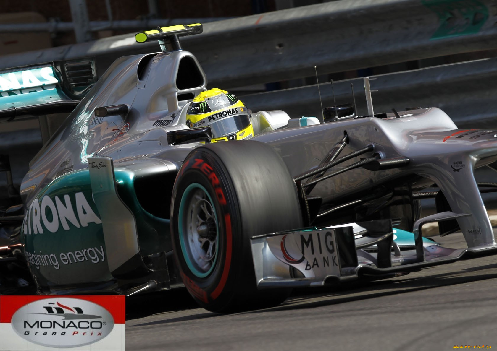 gp, monaco, 2012, nico, rosberg, спорт, формула, пилот, болид, чемпионат, 1