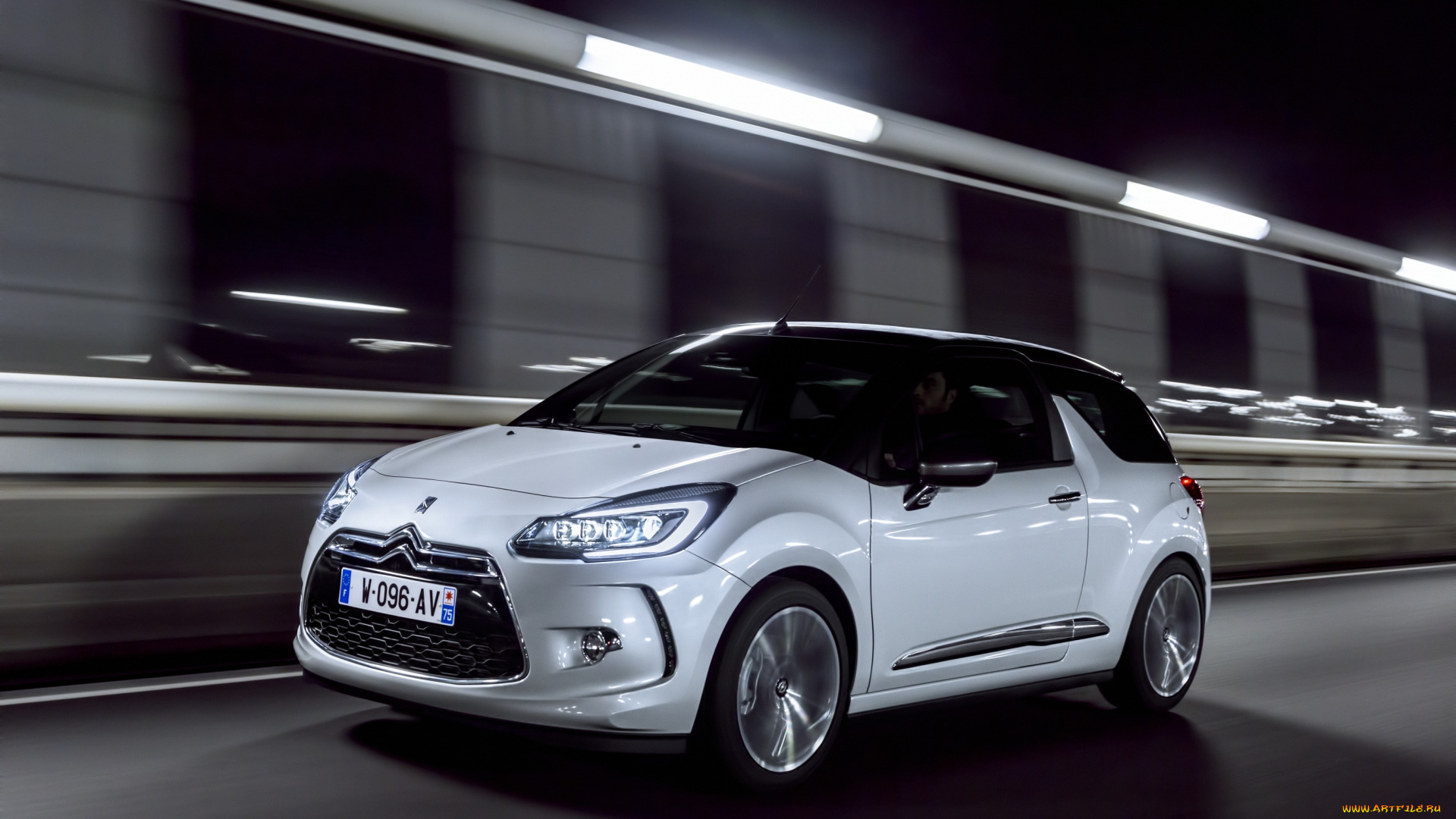 автомобили, citroen, светлый, 2014г, cabrio, ds3, citroеn