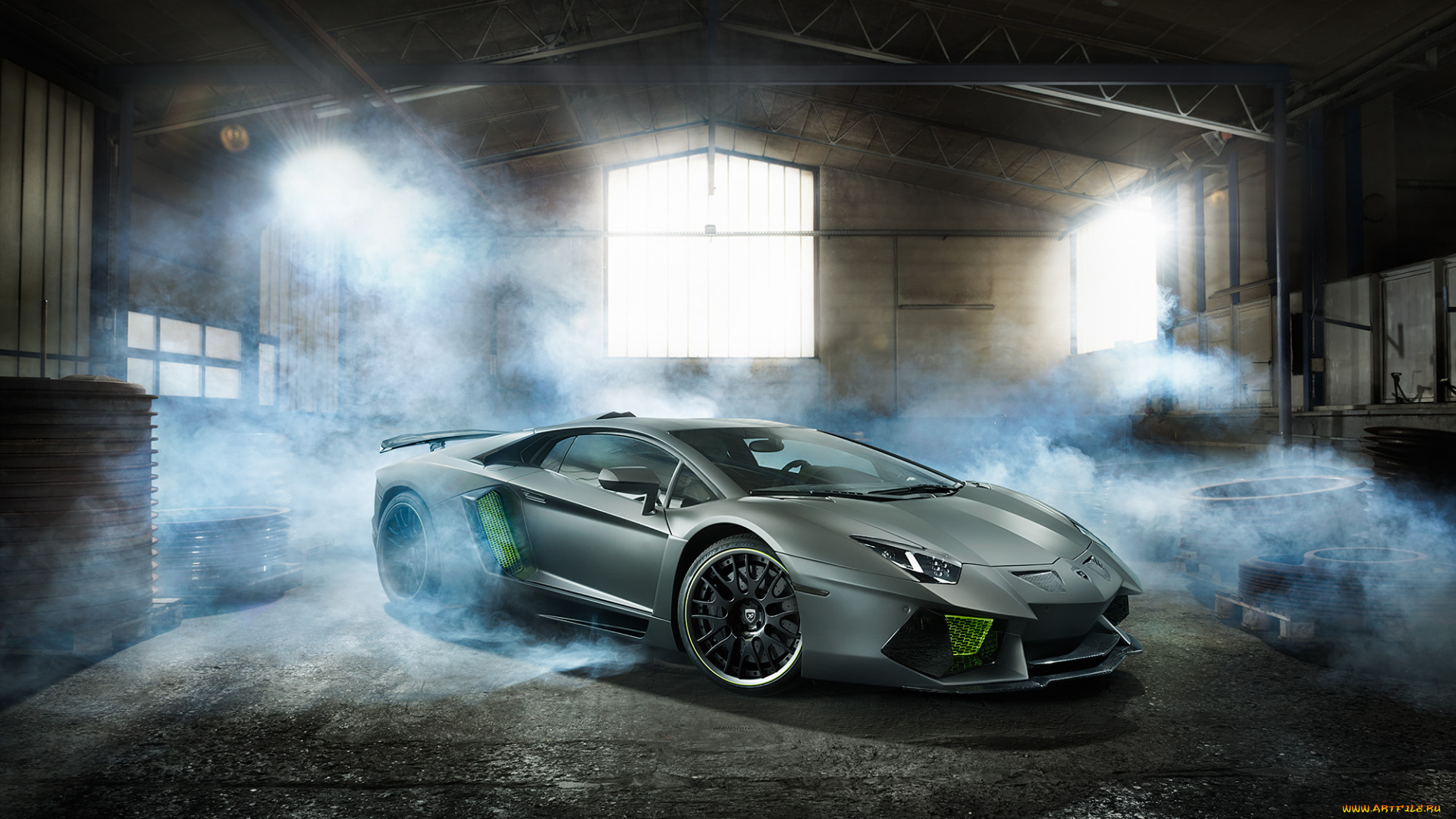 автомобили, lamborghini, lb834, limited, hamann, aventador, зеленый, 2014г