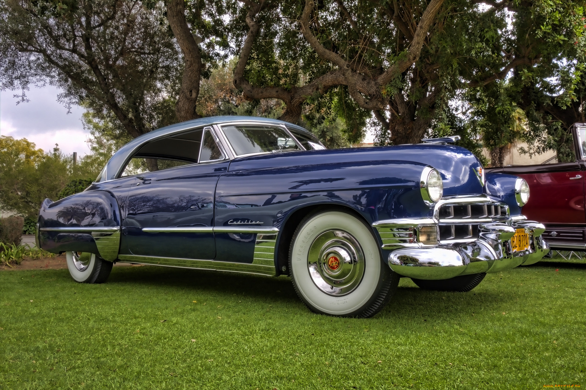 1949, cadillac, coupe, de, ville, автомобили, выставки, и, уличные, фото, автошоу, выставка