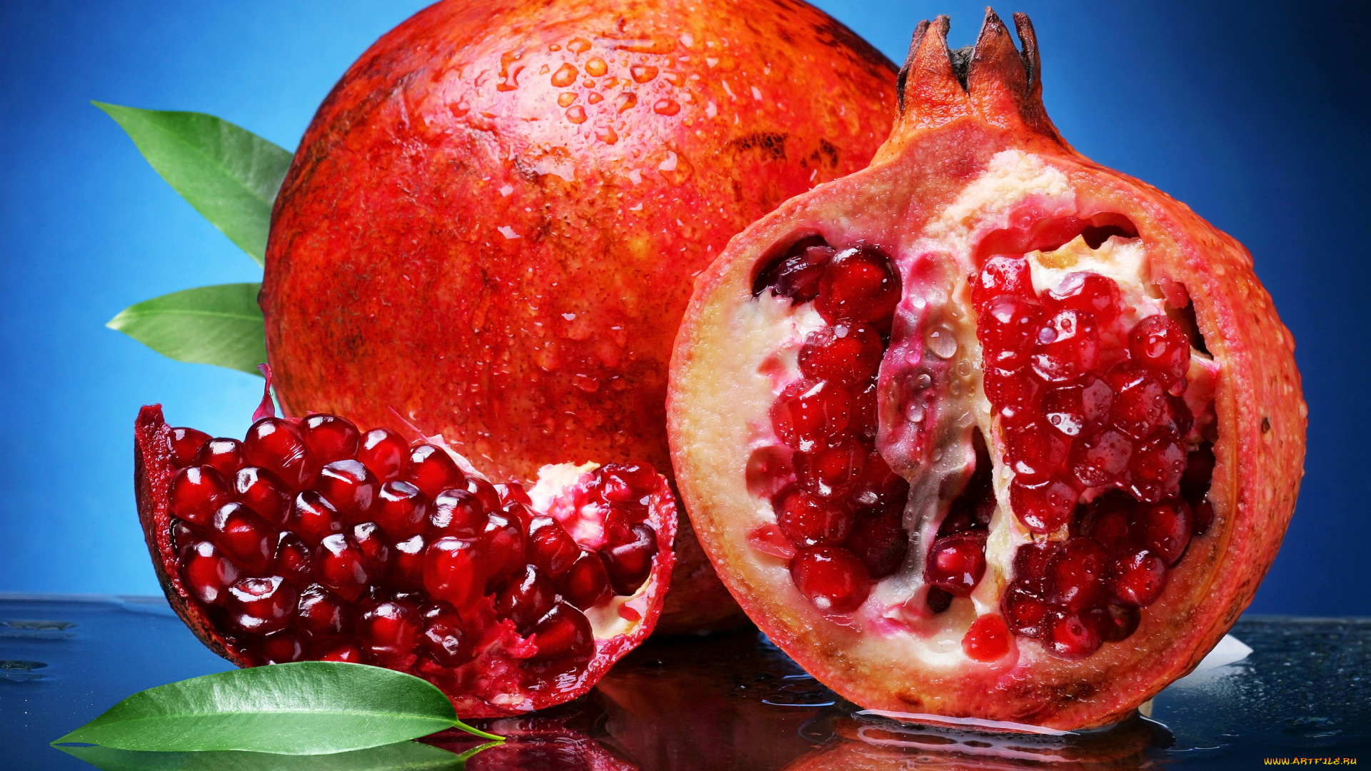 еда, гранат, fruit, pomegranate