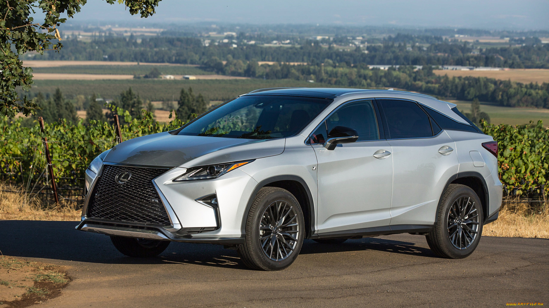 lexus, rx, 350, f-sport, 2018, автомобили, lexus, металлик, серебряный, 2018, f-sport, rx, 350