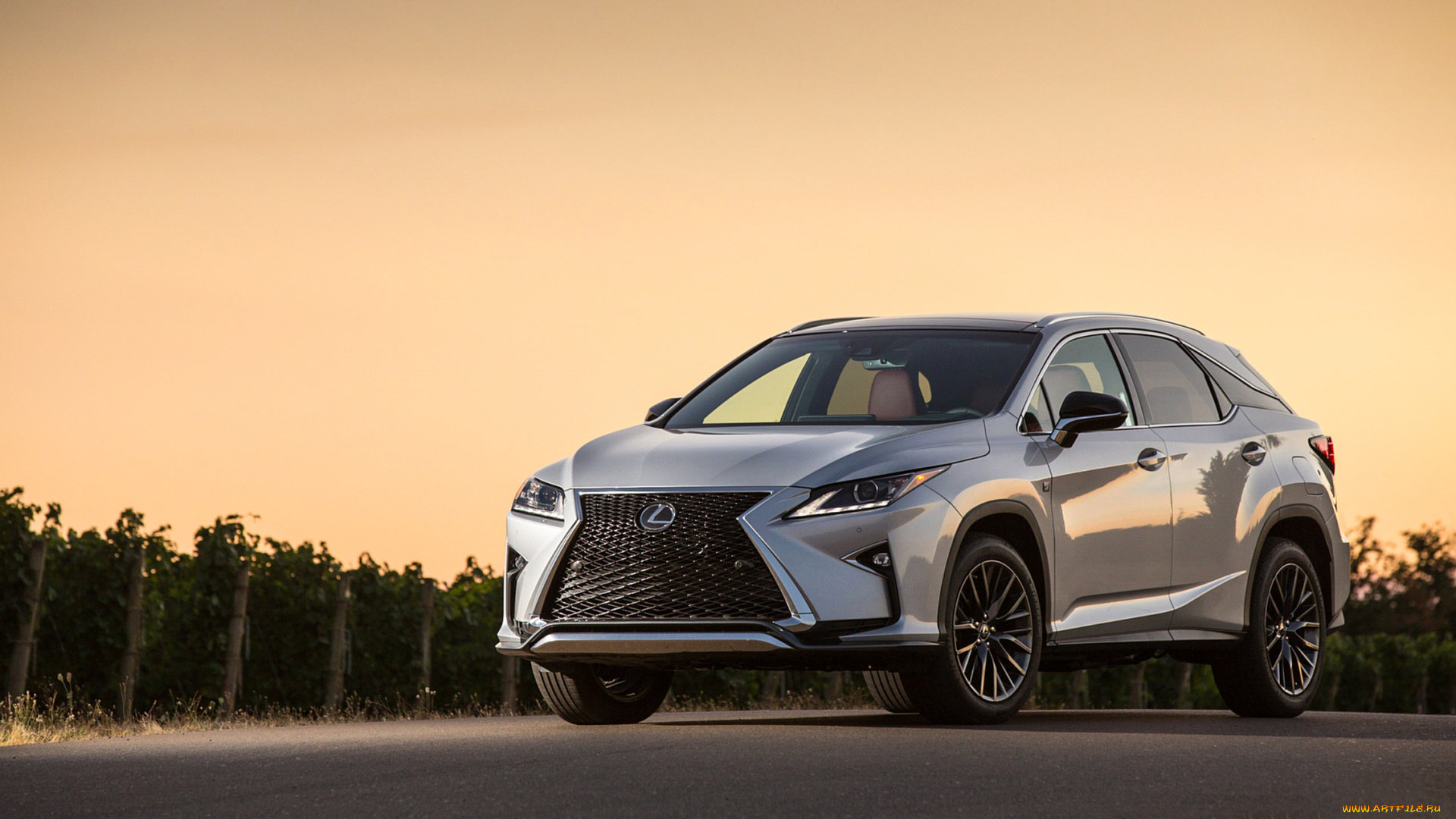 lexus, rx, 350, f-sport, 2018, автомобили, lexus, металлик, серебряный, rx, 350, f-sport, 2018