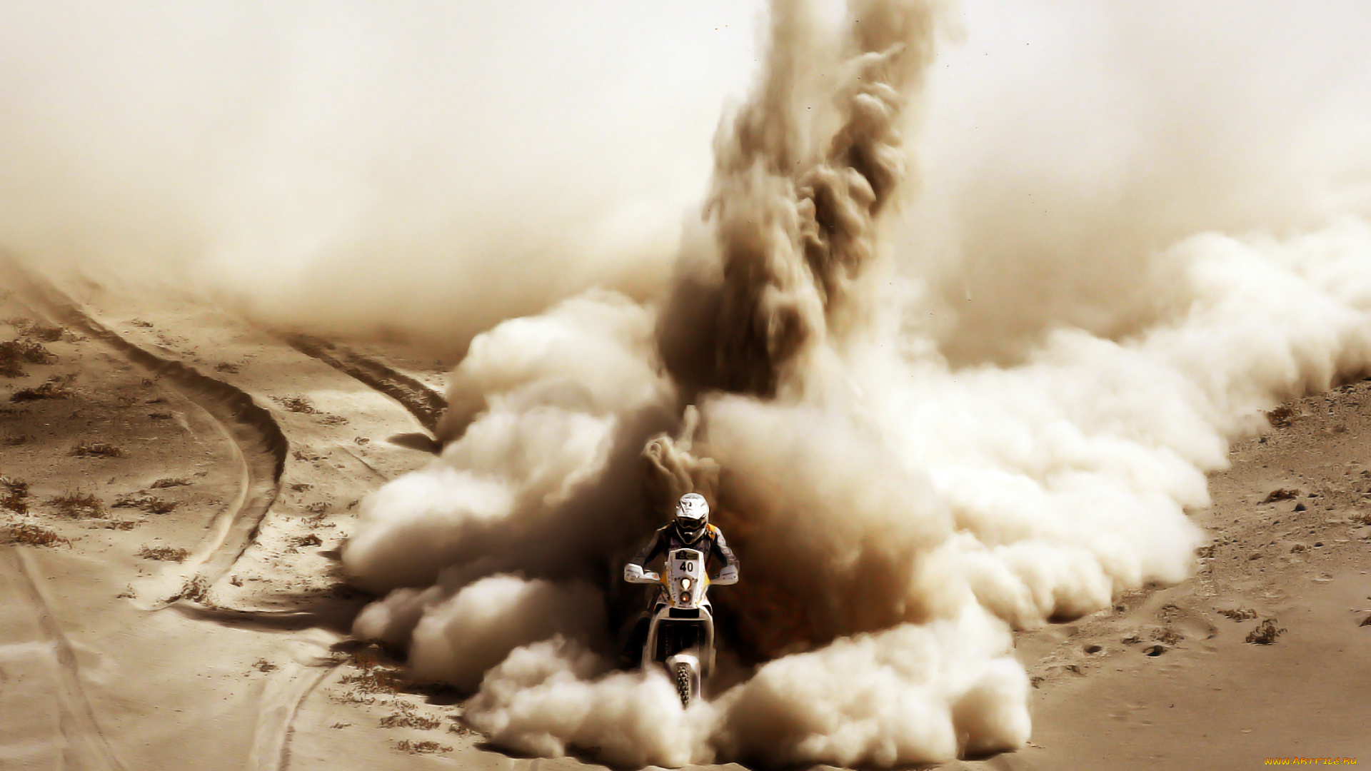 спорт, автоспорт, ралли, гонка, пустыня, мотоцикл, песок