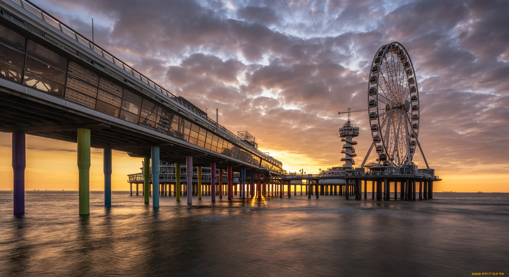 scheveningen, города, -, улицы, , площади, , набережные, простор