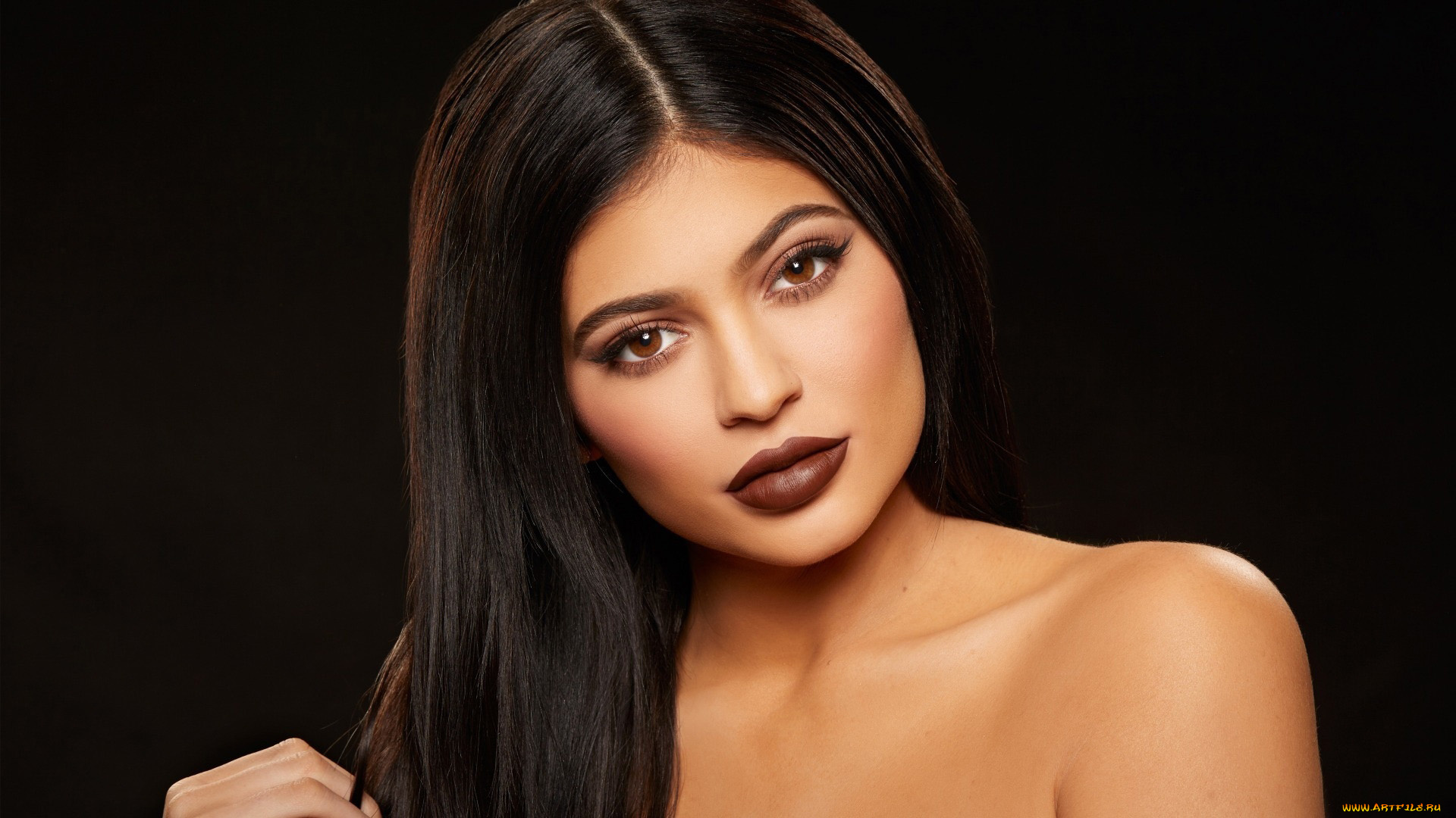 девушки, kylie, jenner, взгляд