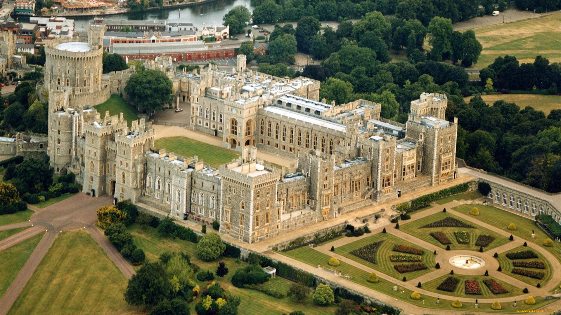 windsor, castle, города, замки, англии, windsor, castle