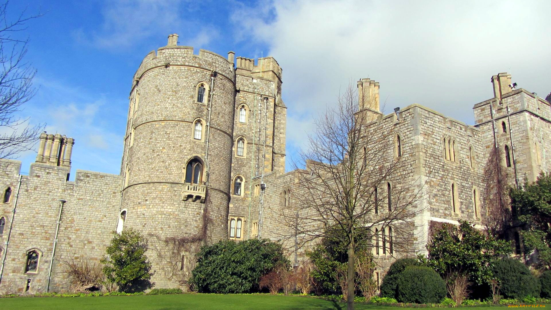 windsor, castle, города, замки, англии, windsor, castle