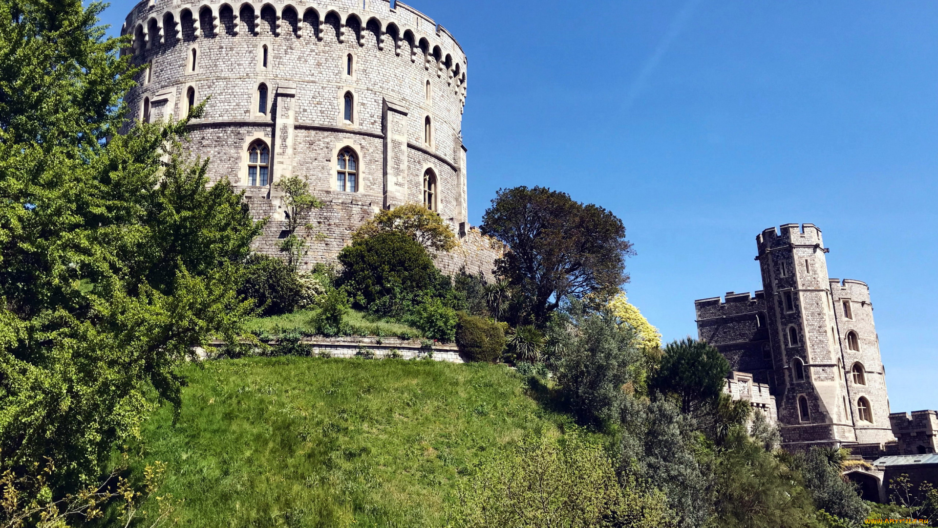 windsor, castle, города, замки, англии, windsor, castle