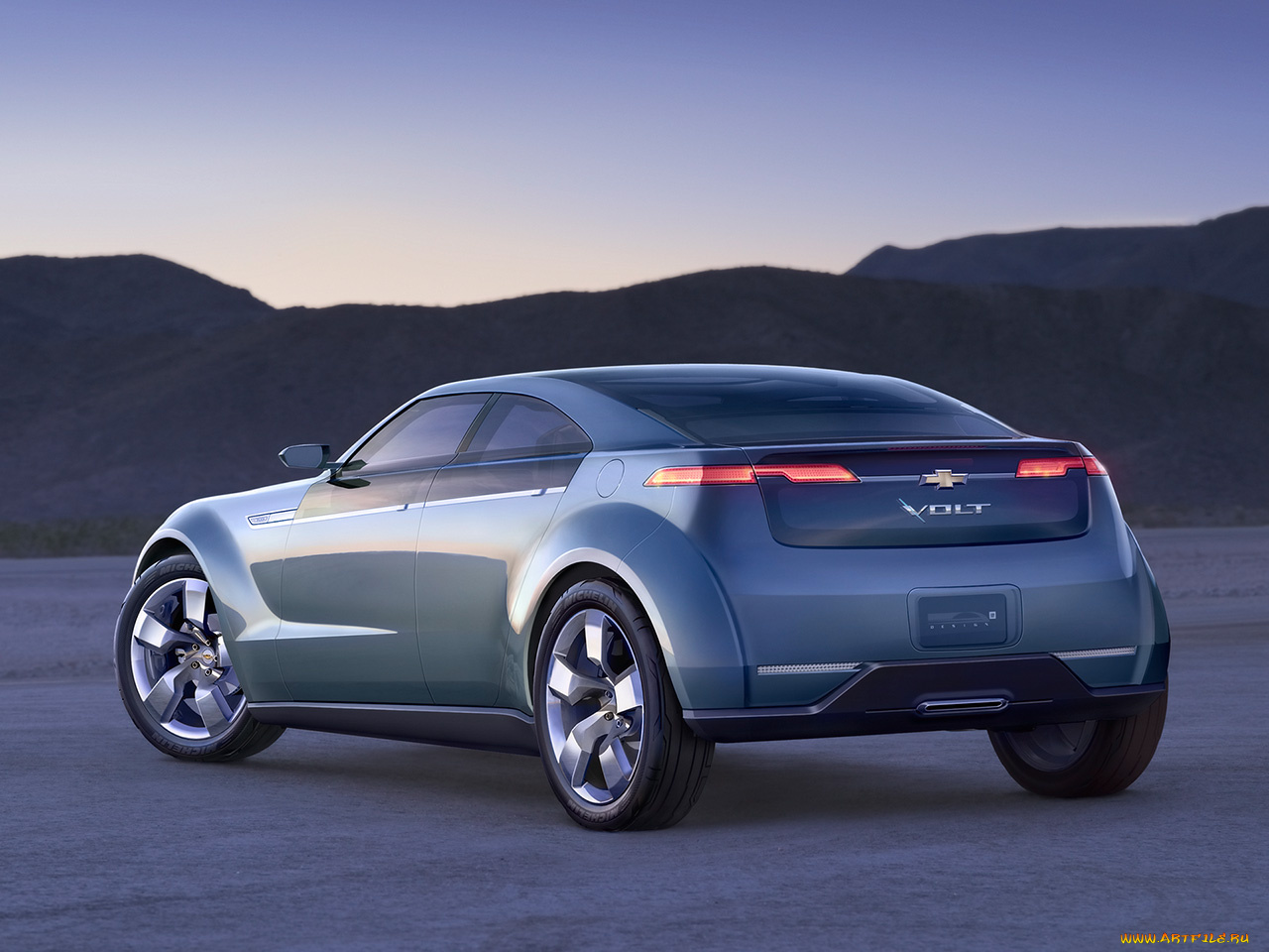 2007, chevrolet, volt, concept, автомобили