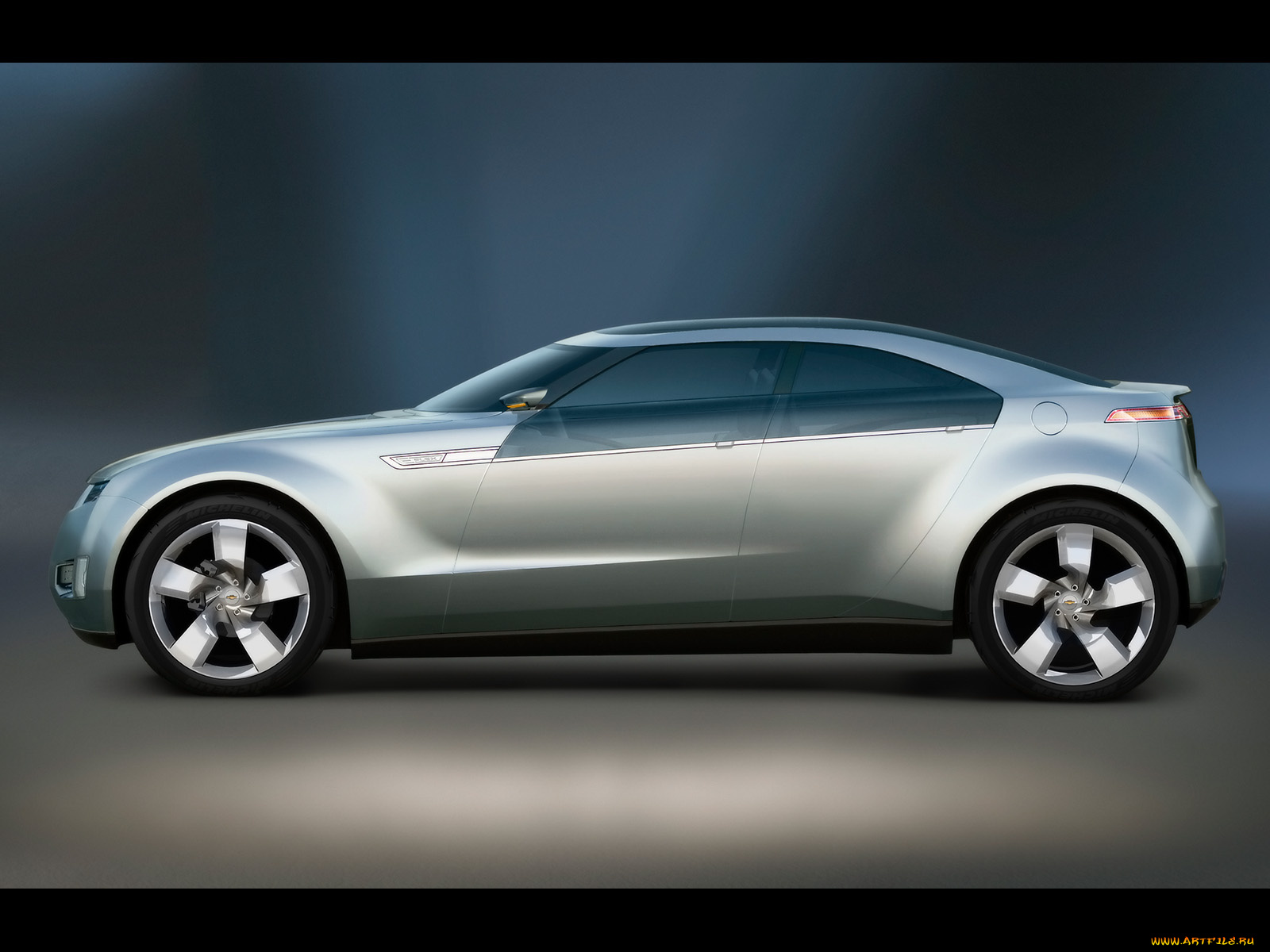 2007, chevrolet, volt, concept, автомобили