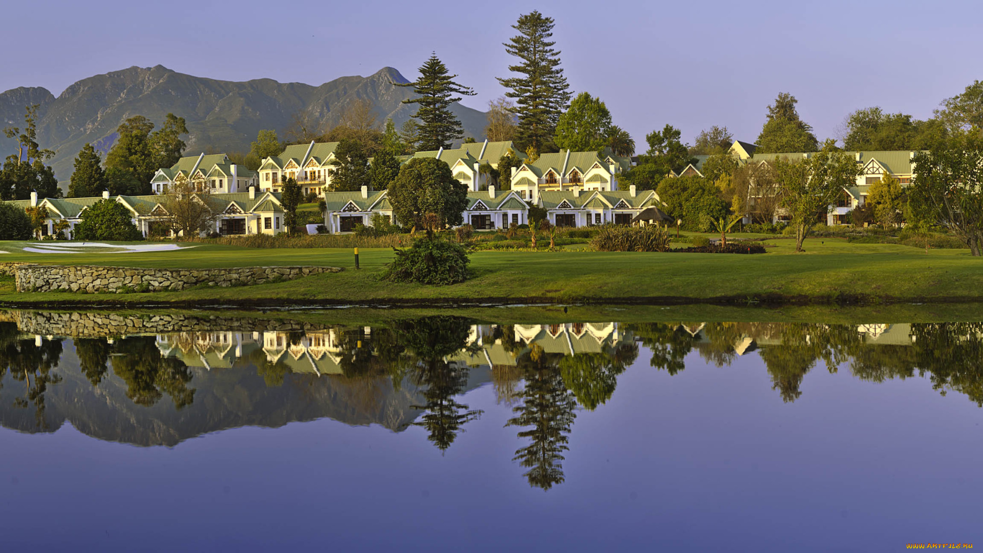 best, luxury, golf, resort, in, south, africa, города, пейзажи, юар