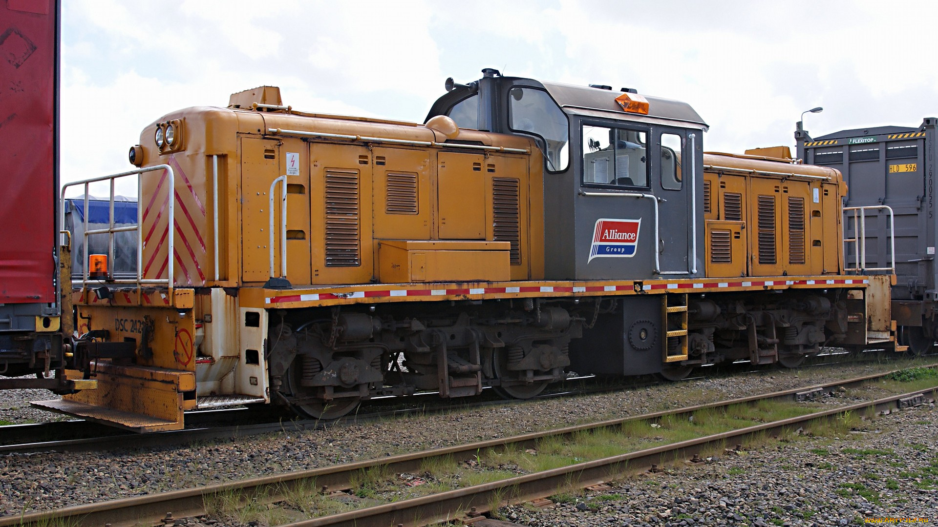 ex, kiwirail, dsc, 2421, shunter, техника, локомотивы, железная, дорога, локомотив, рельсы