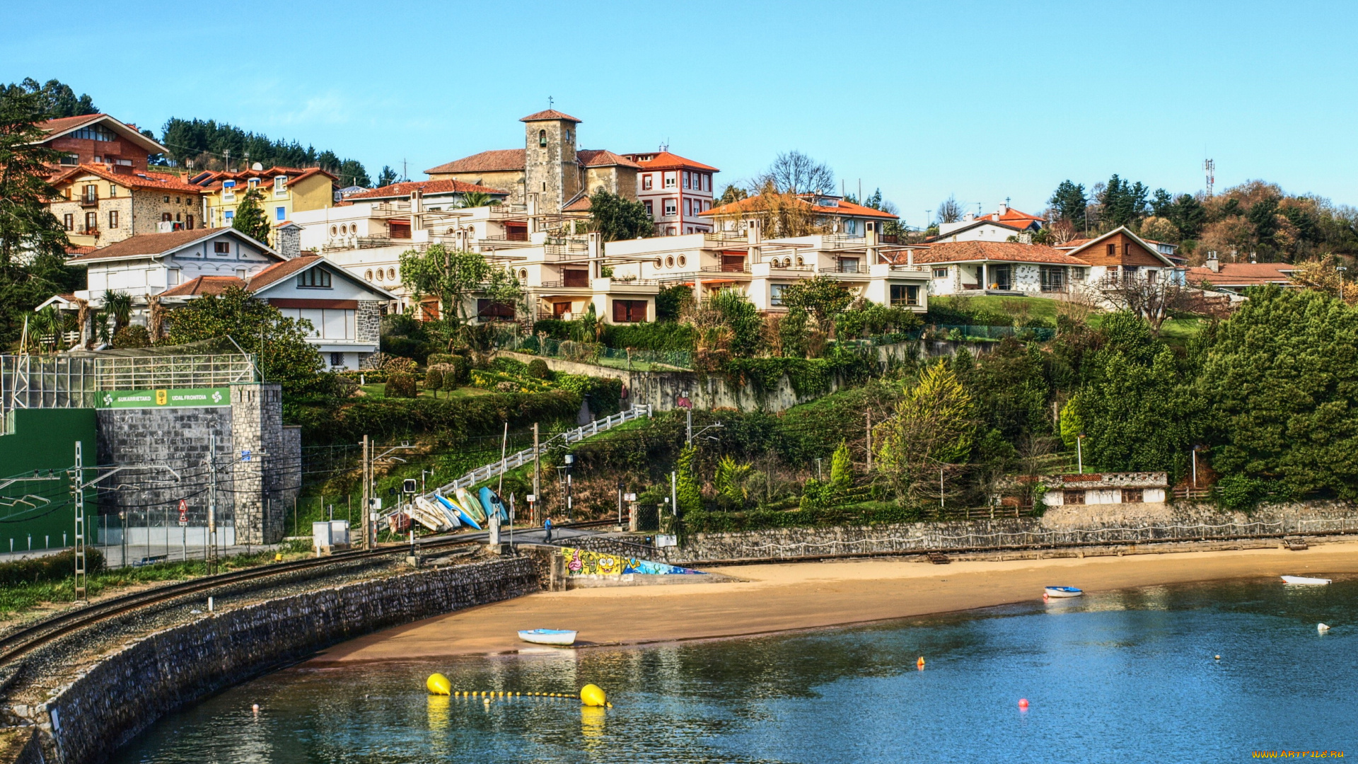 gernika-bermeo, испания, города, -, улицы, , площади, , набережные, побережье, море, дома, испания, курорт