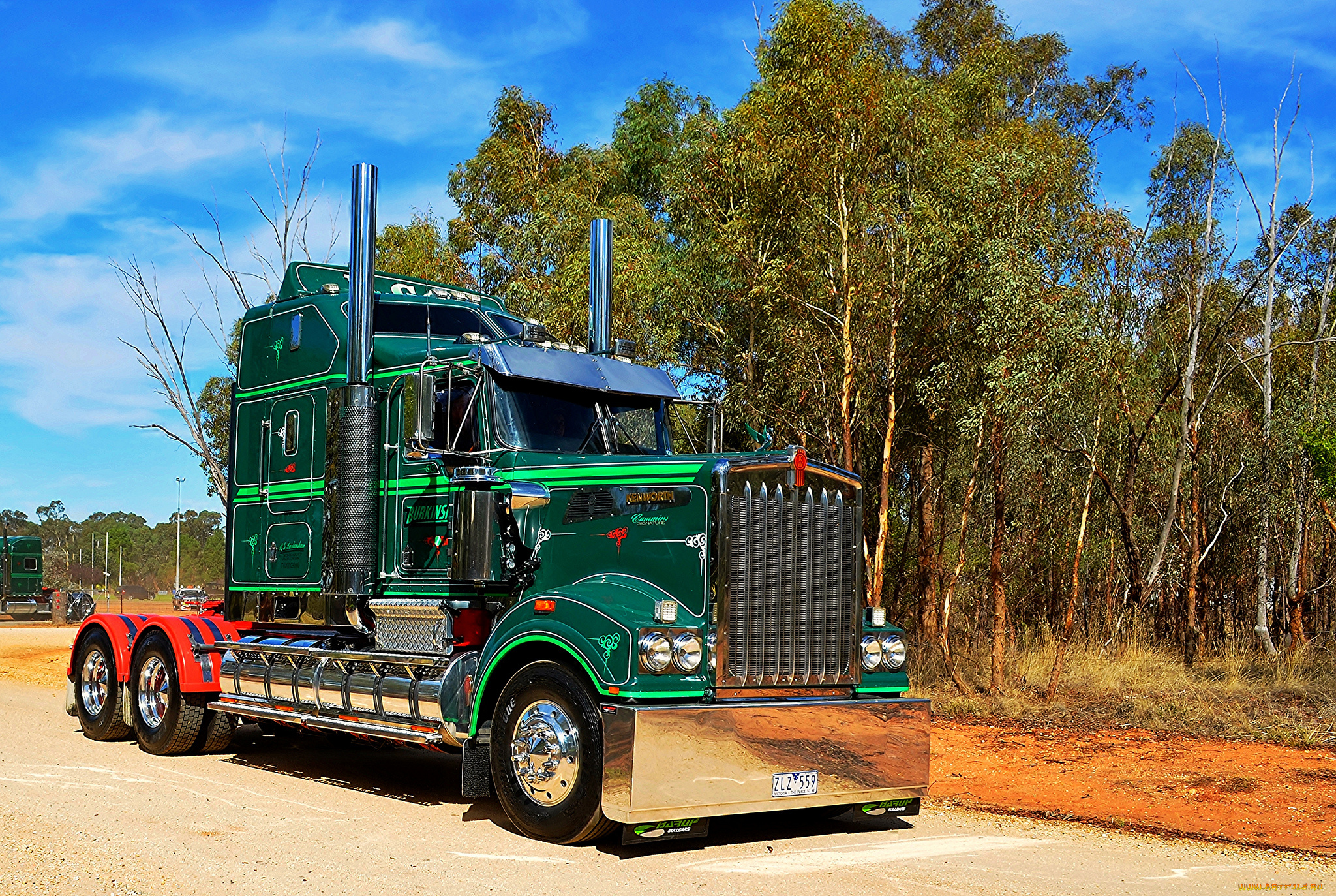 kenworth, автомобили, сша, автобусы, грузовые, truck, company, колеса, дорога, скорость, природа