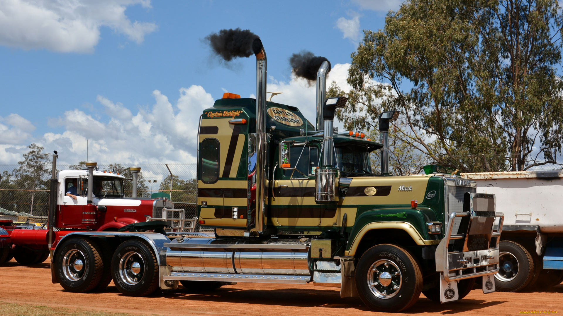 mack, superliner, автомобили, mack, седельный, тягач, тяжелый, грузовик