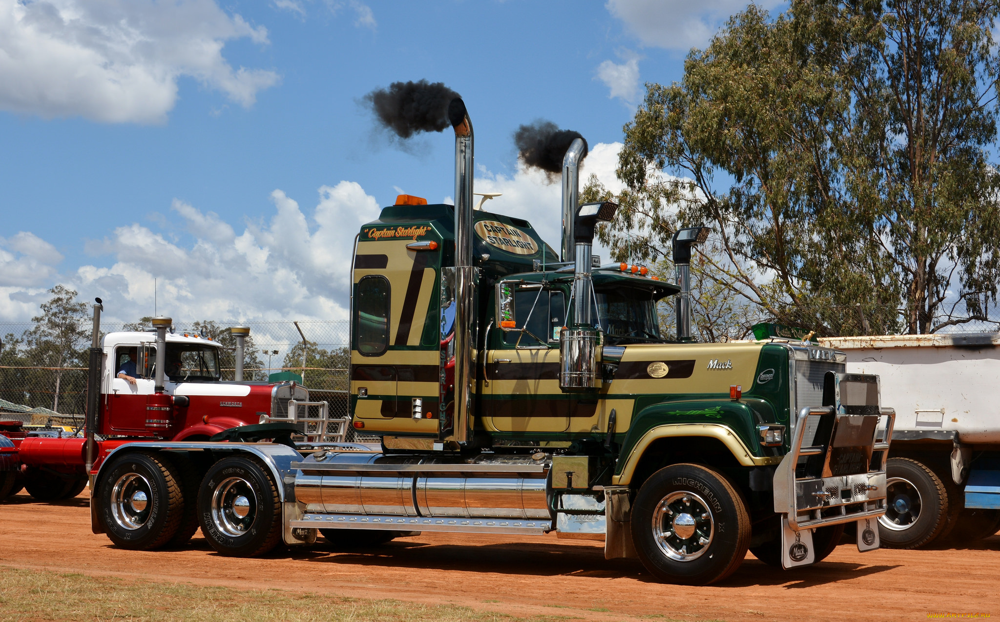 mack, superliner, автомобили, mack, седельный, тягач, тяжелый, грузовик