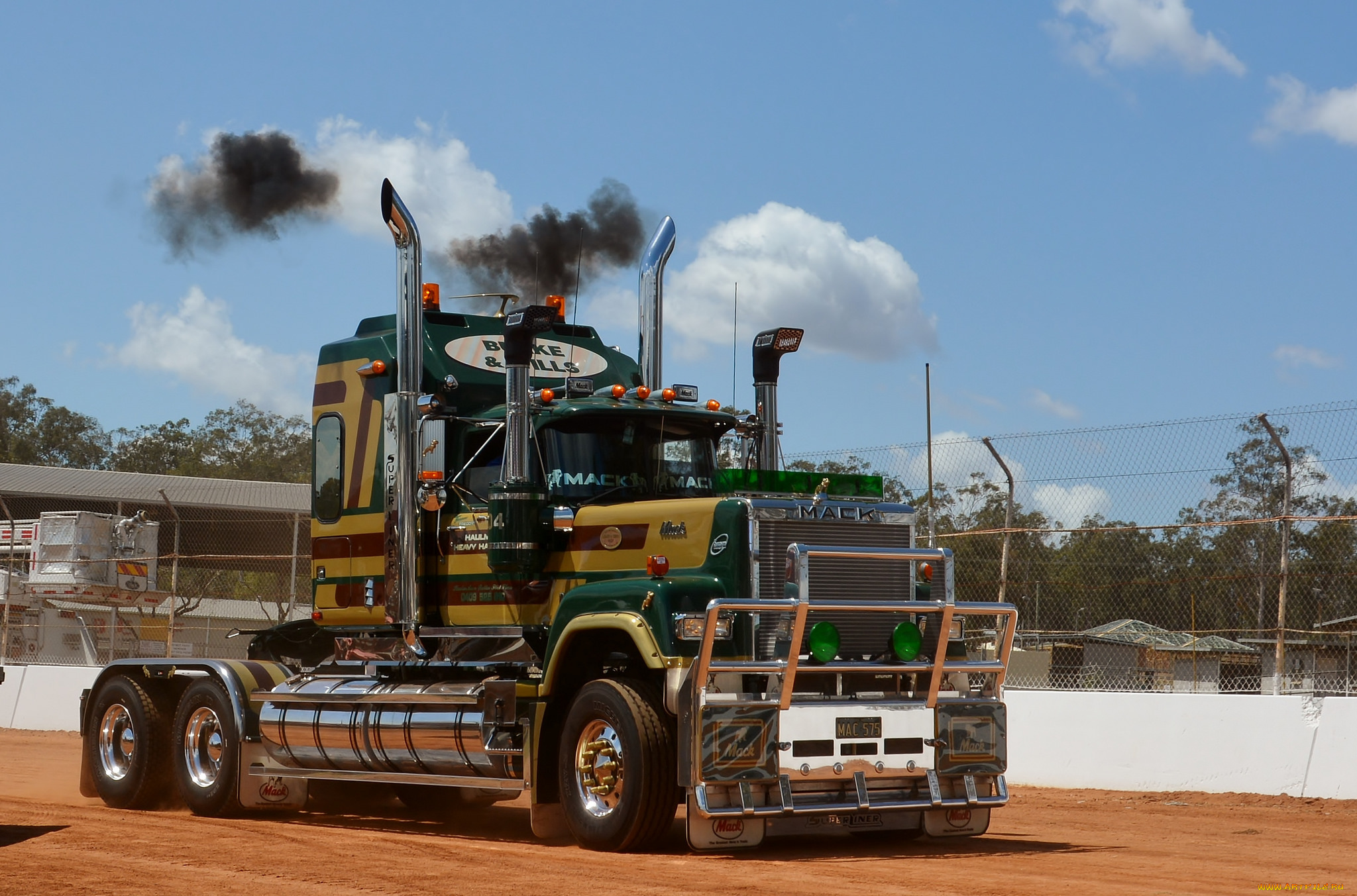 mack, superliner, автомобили, mack, тягач, седельный, тяжелый, грузовик