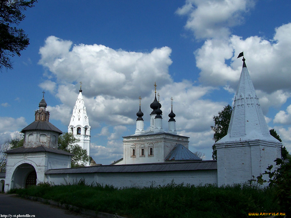 суздаль, владимирская, область, города, православные, церкви, монастыри