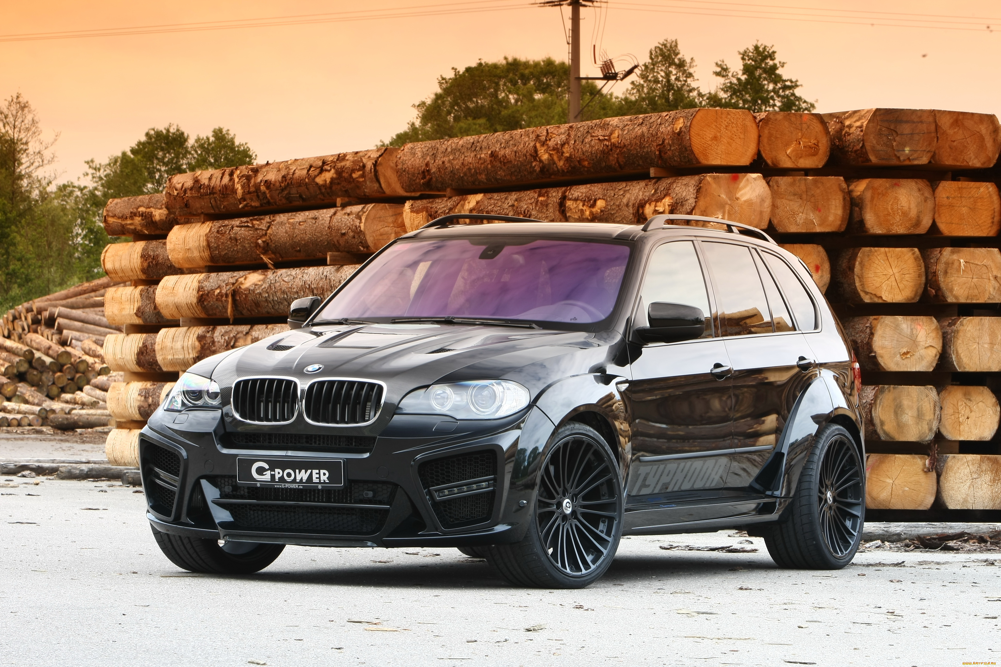 2010, power, typhoon, black, pearl, based, on, bmw, x5, e70, автомобили