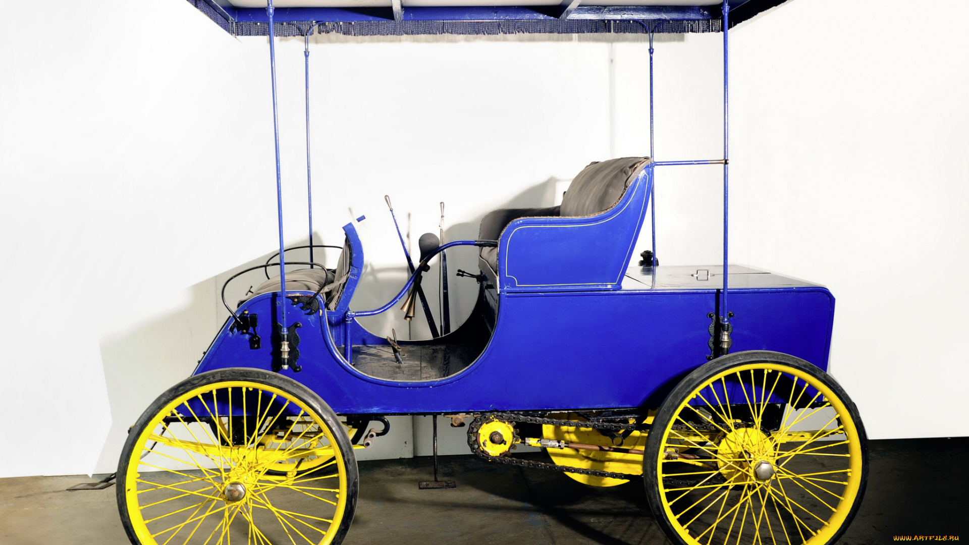 автомобили, классика, 7, hp, runabout, jamieson, 1902