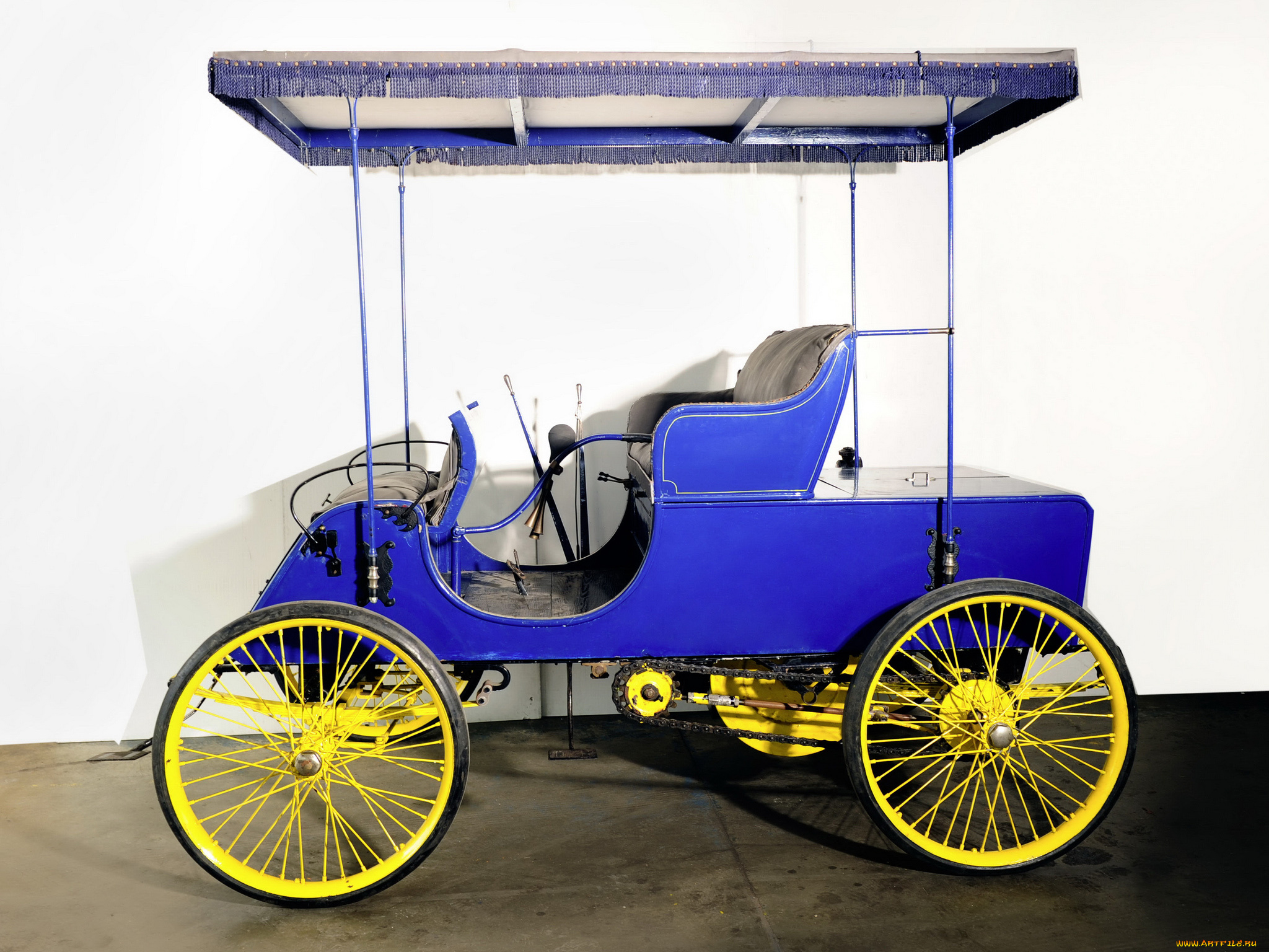 автомобили, классика, 7, hp, runabout, jamieson, 1902