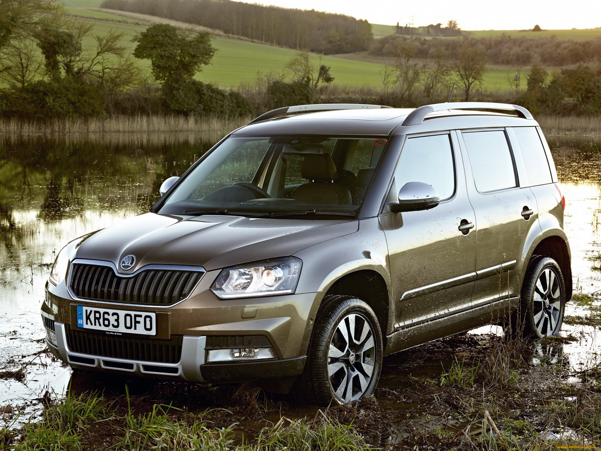 автомобили, skoda, 2014, uk-spec, klement, laurin, outdoor, yeti