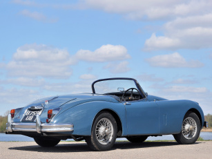 обоя автомобили, jaguar, 1958г, uk-spec, s, roadster, xk150