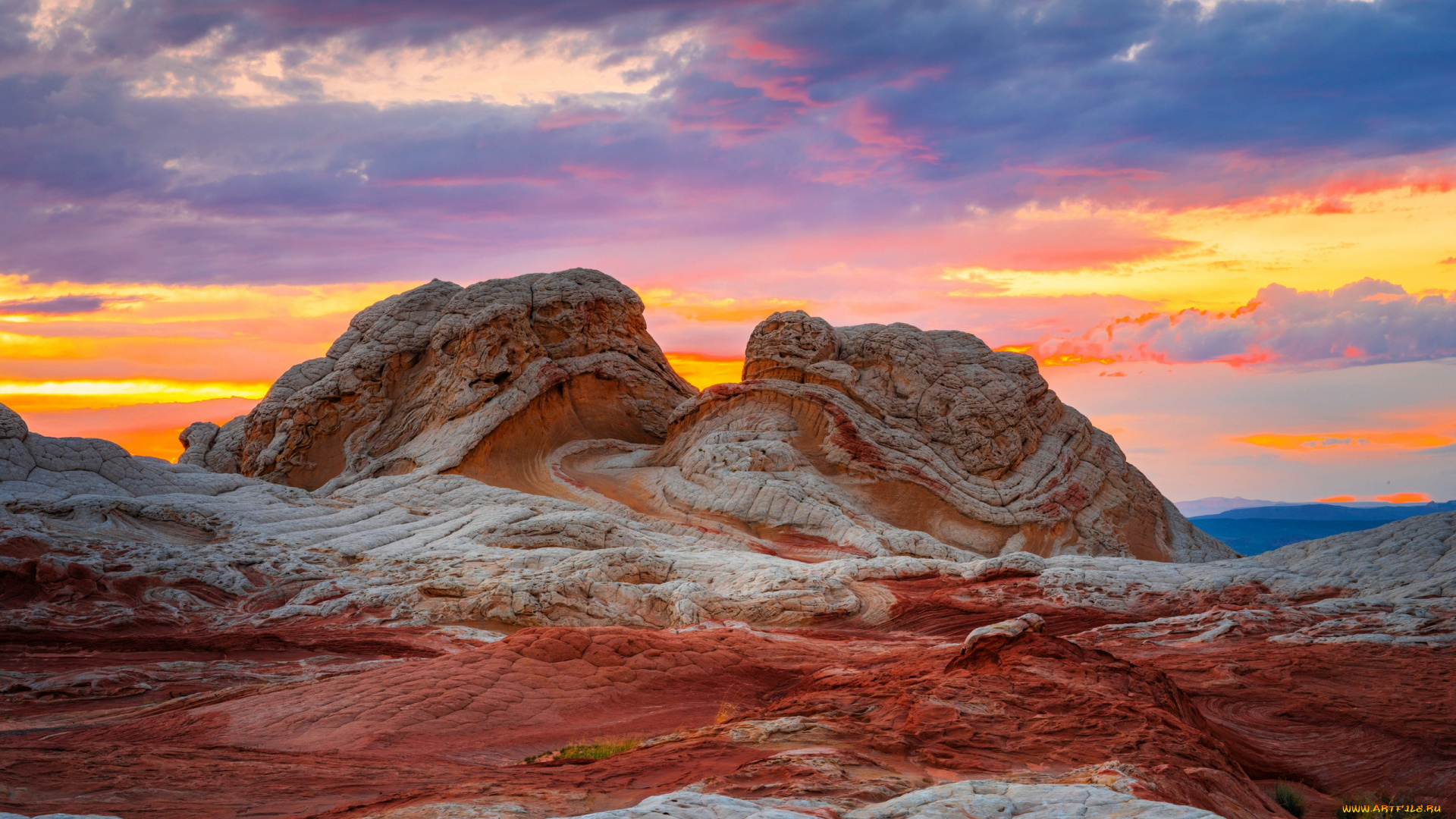 vermillion, cliffs, white, pocket, arizona, природа, горы, vermillion, cliffs, white, pocket