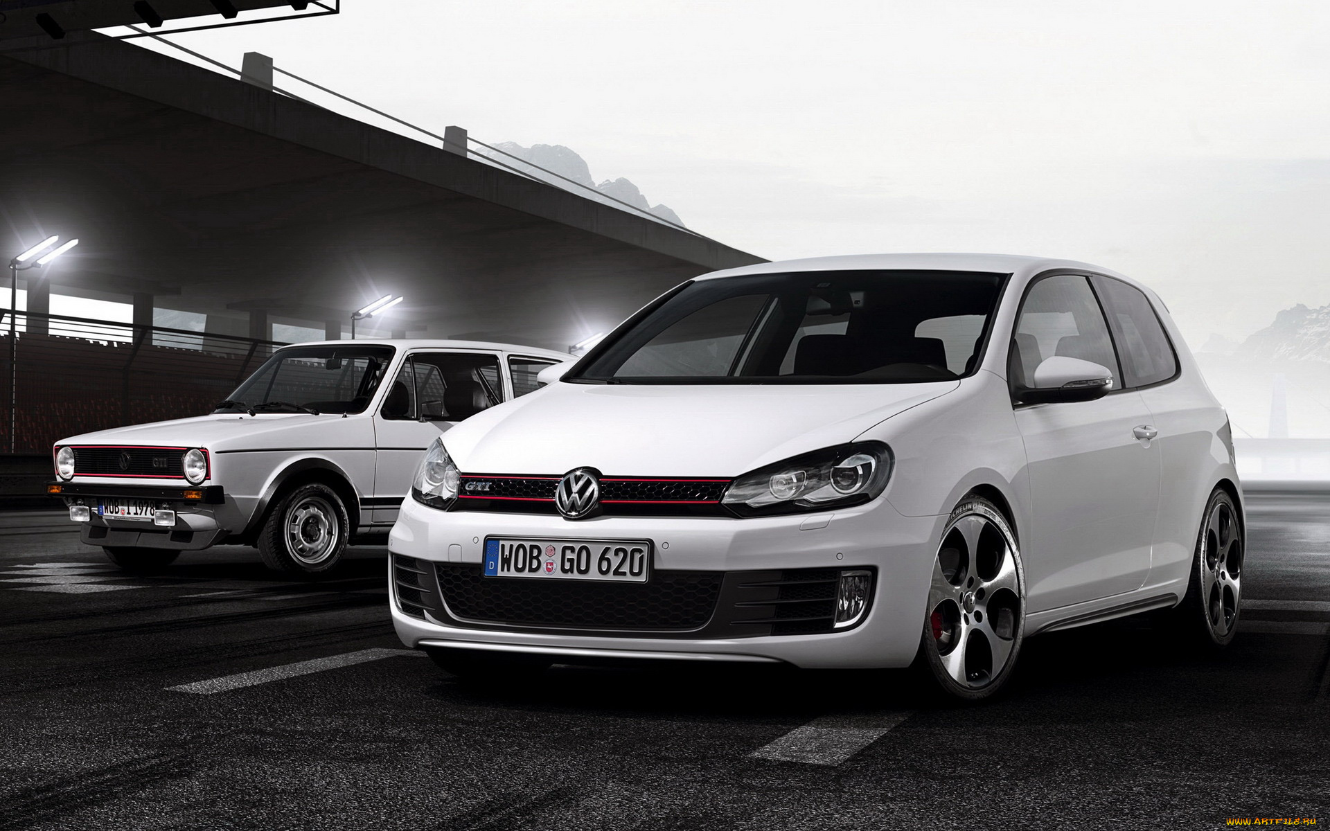 volkswagen, golf, gti, автомобили