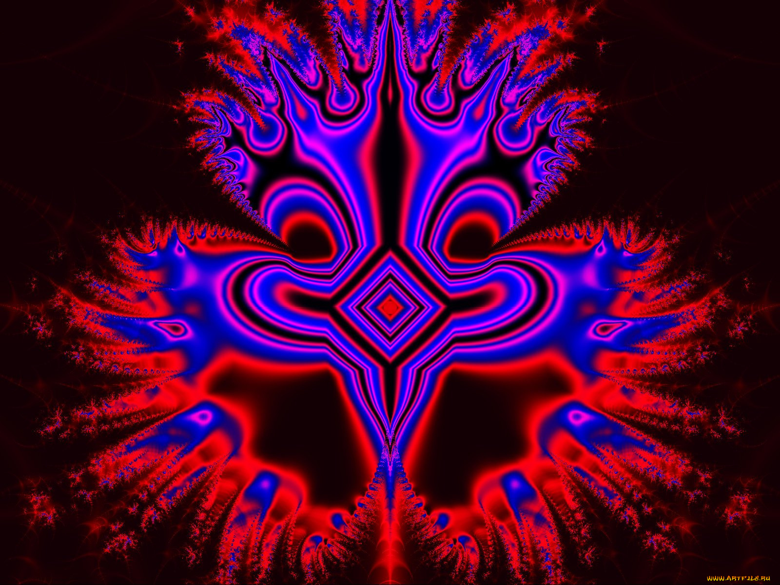 3д, графика, fractal, фракталы, фон, цвета