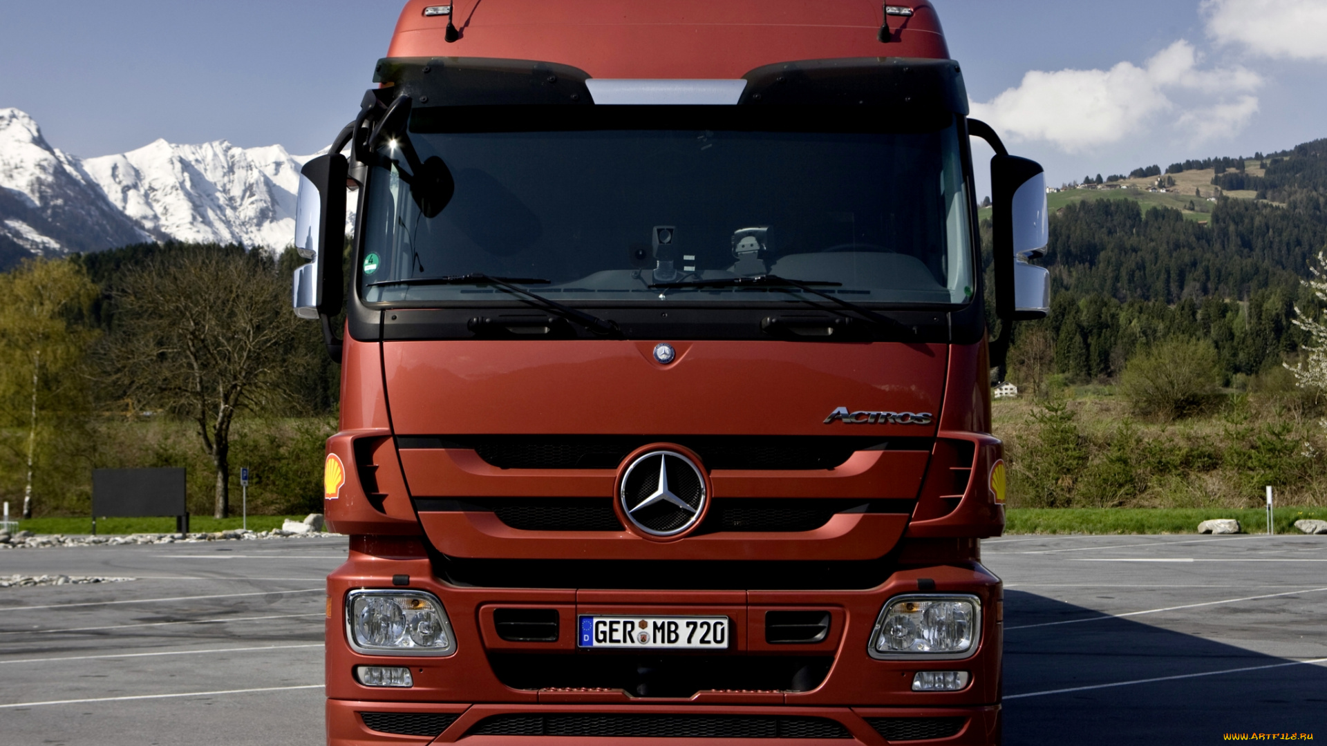 автомобили, mercedes, trucks, грузовик