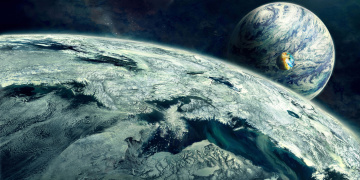 Картинка космос арт планеты
