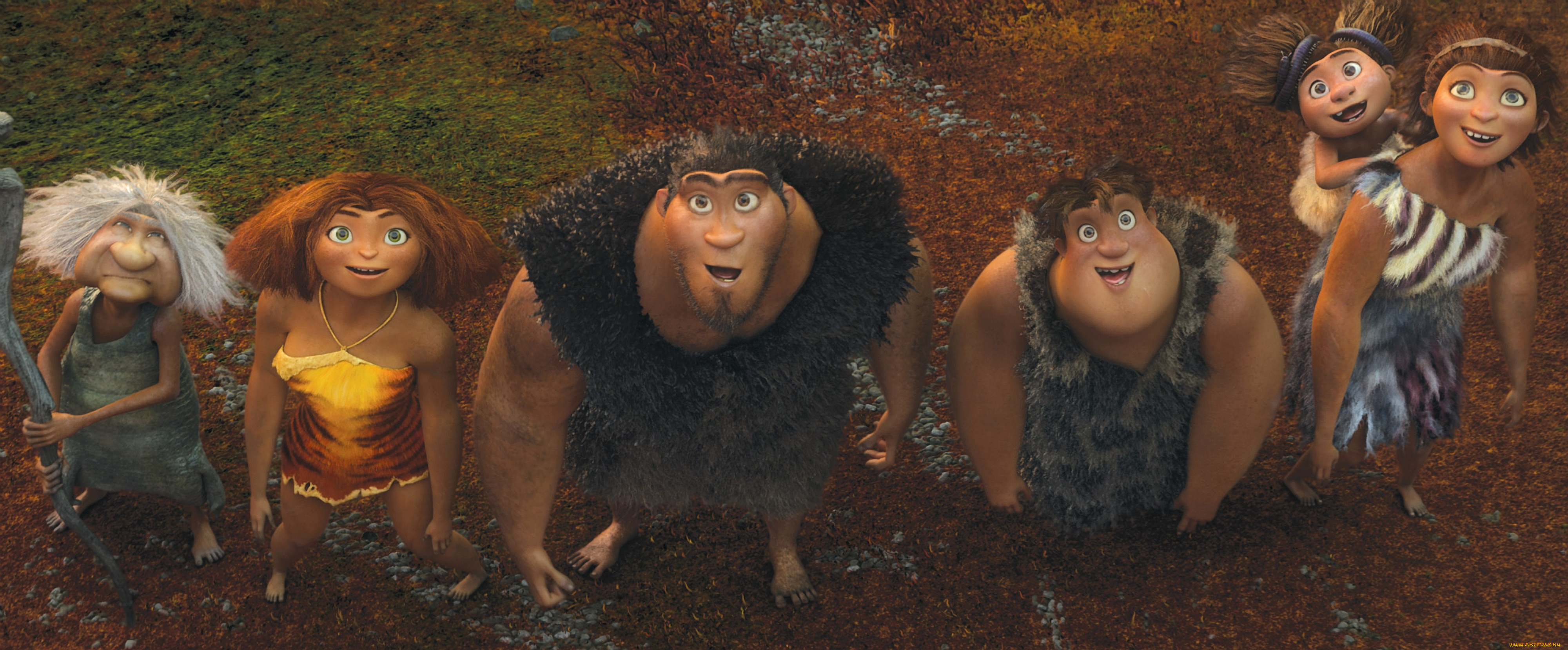 мультфильмы, the, croods, семейка