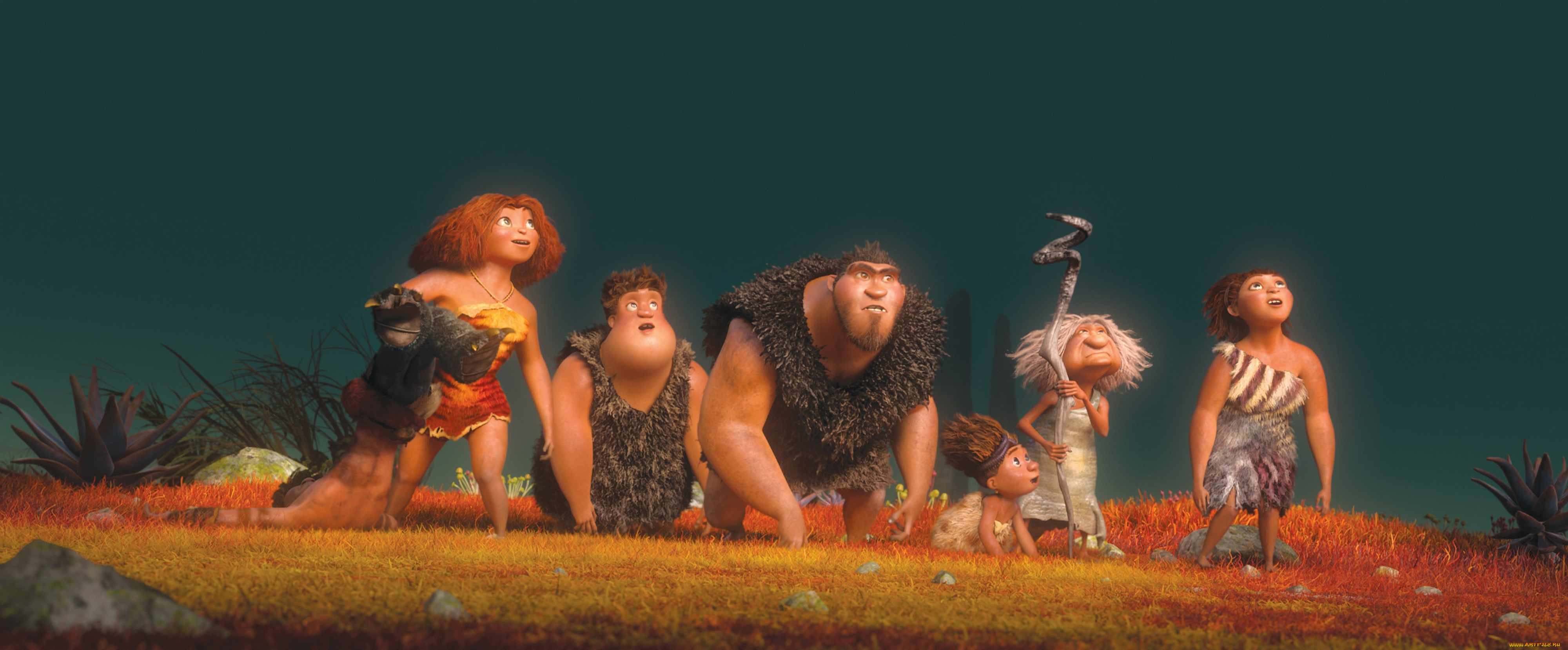 мультфильмы, the, croods, семейка