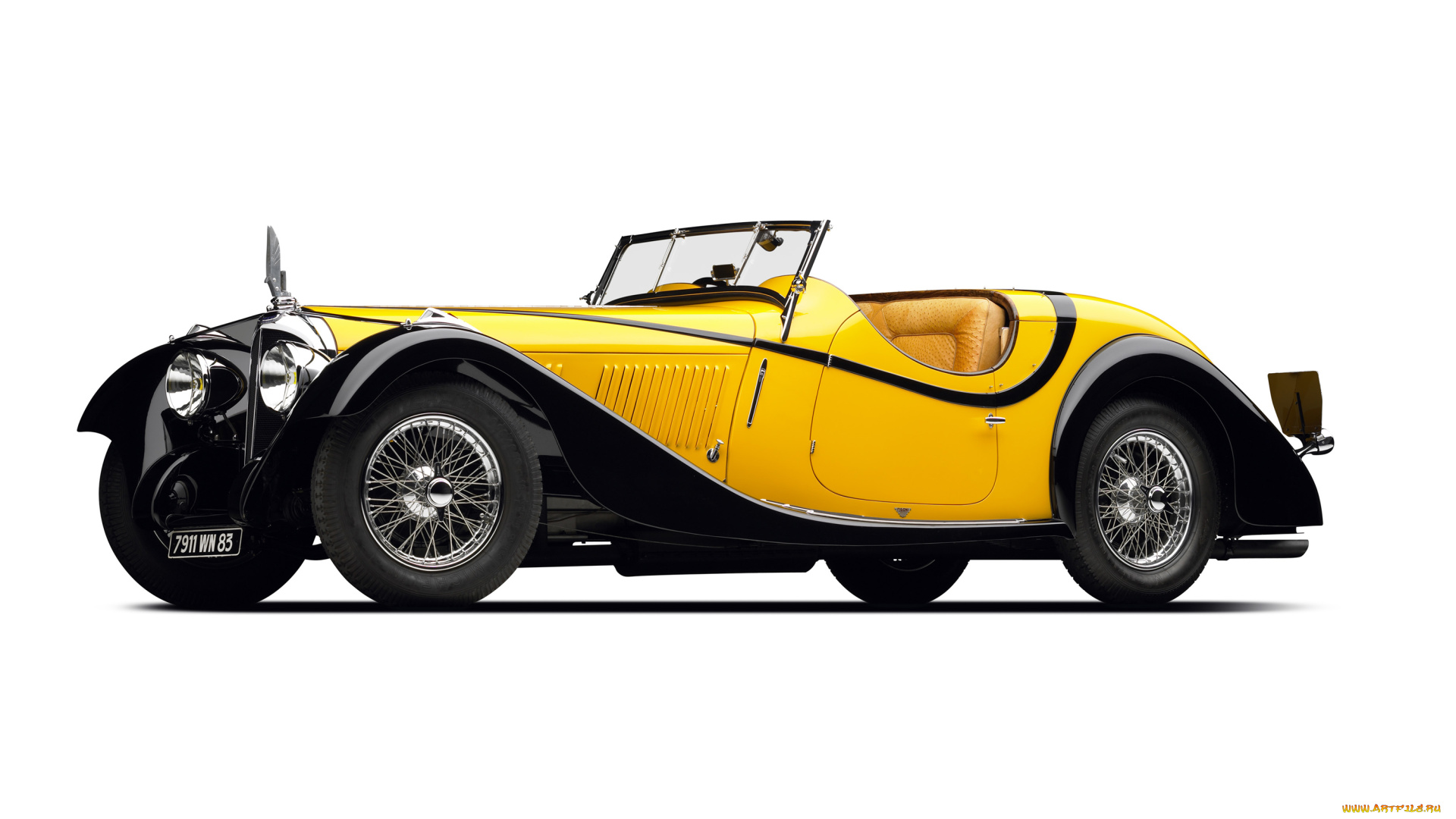 1934-voisin-c27-grand-sport-cabriolet, автомобили, voisin