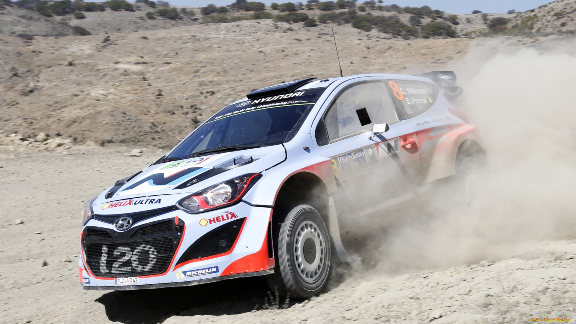 спорт, авторалли, hyundai, пыль, скорость, 2014, wrc, i20