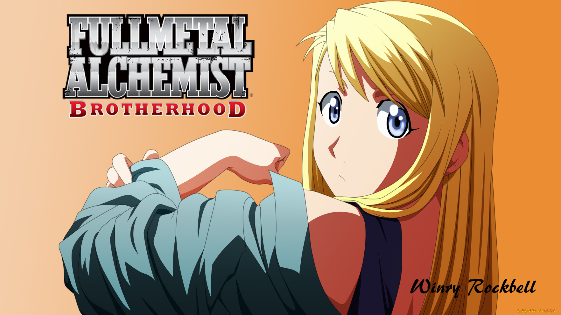 аниме, fullmetal, alchemist, дувушка