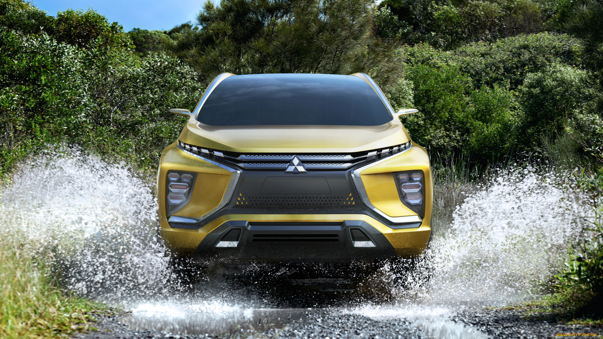 mitsubishi, ex, concept, 2015, автомобили, mitsubishi, ex, crossover, 2015, concept