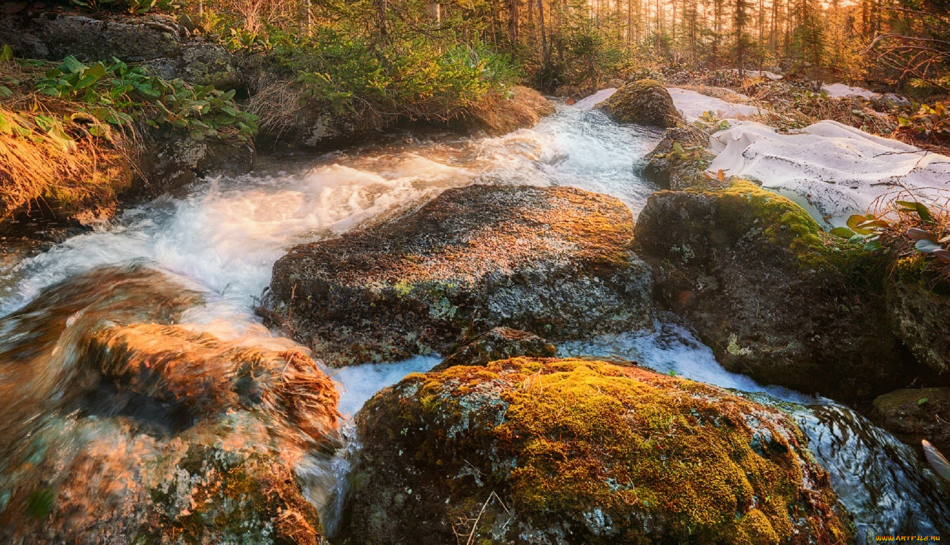 природа, реки, озера, западные, саяны, парк, ергаки, озеро, закат, лазурное, покой, ручей, рафаэль, гатиятуллин