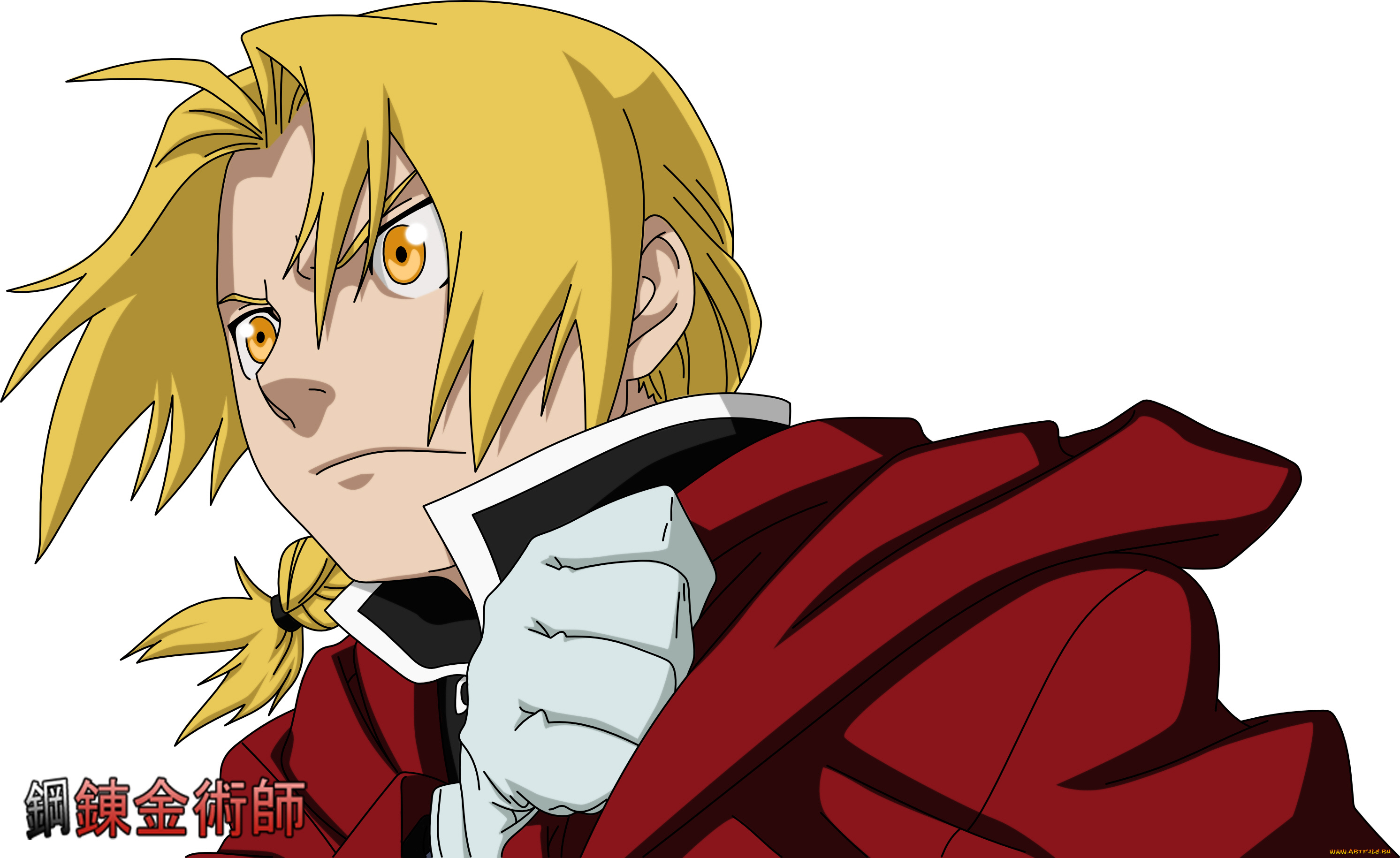 аниме, fullmetal, alchemist, эдвард