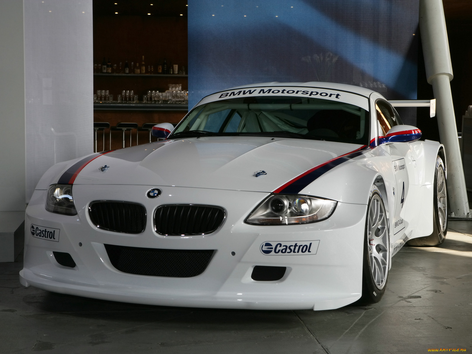 2006, bmw, z4, coupe, racing, автомобили