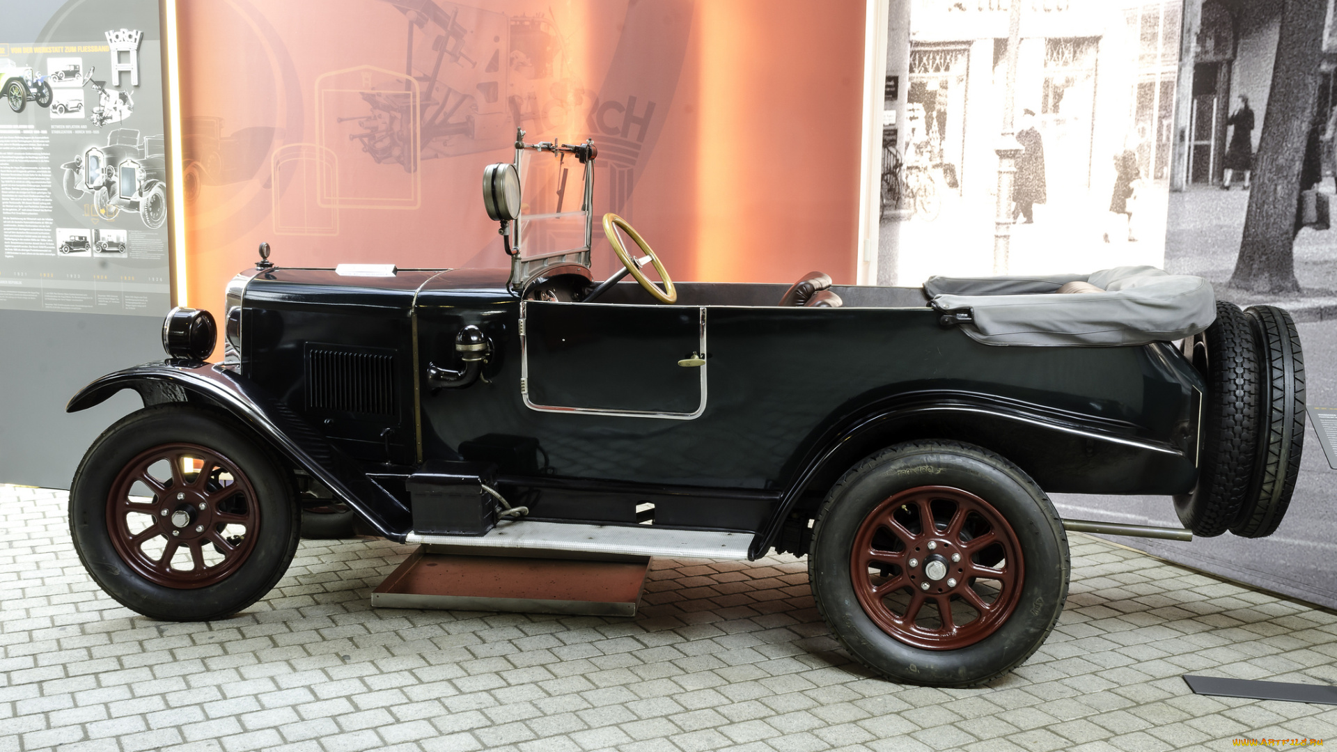 audi, typ, c, 1435, 1922, автомобили, выставки, и, уличные, фото, ретро, выставка, автошоу, история